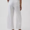 Poplin Easy Barrel Pants