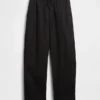Poplin Easy Barrel Pants