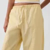 Poplin Easy Double-Knee Barrel Pants