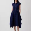 Poplin Handkerchief Shirtdress