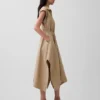 Poplin Handkerchief Shirtdress