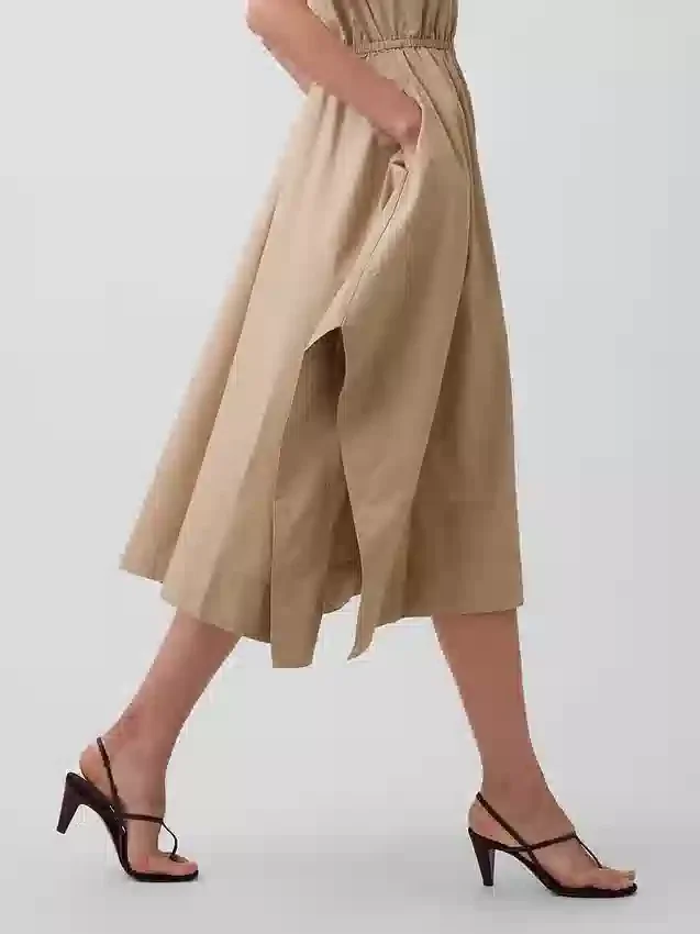 Poplin Handkerchief Shirtdress