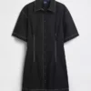 Poplin Mini Shirtdress
