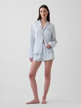 Poplin Pj Boxer Shorts