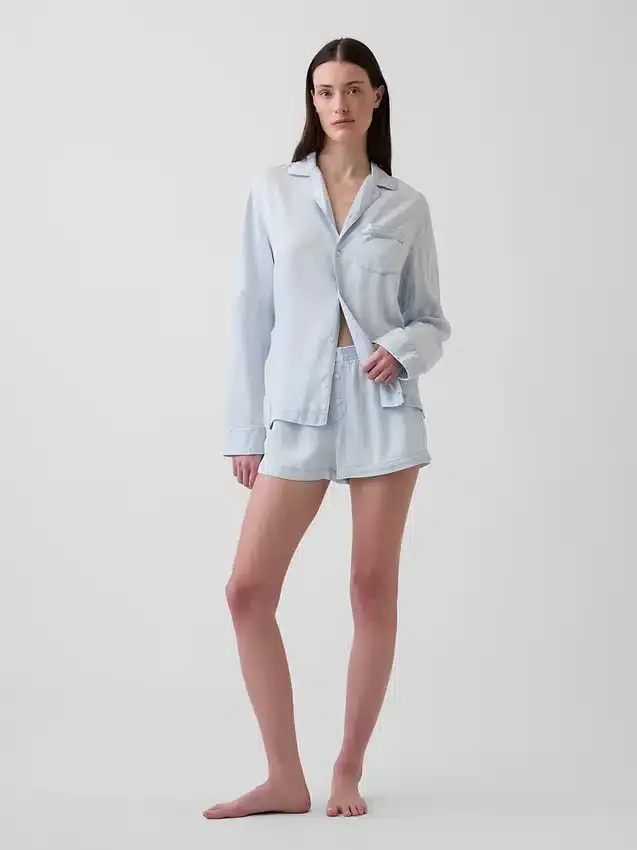 Poplin Pj Boxer Shorts