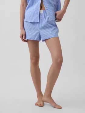 Poplin Pj Boxer Shorts