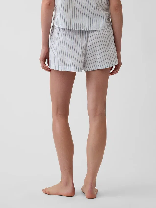Poplin Pj Boxer Shorts