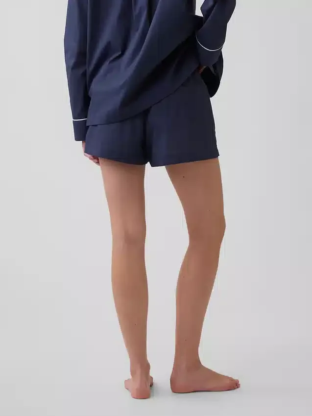 Poplin Pj Boxer Shorts