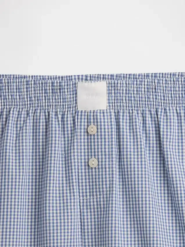 Poplin Pj Boxer Shorts