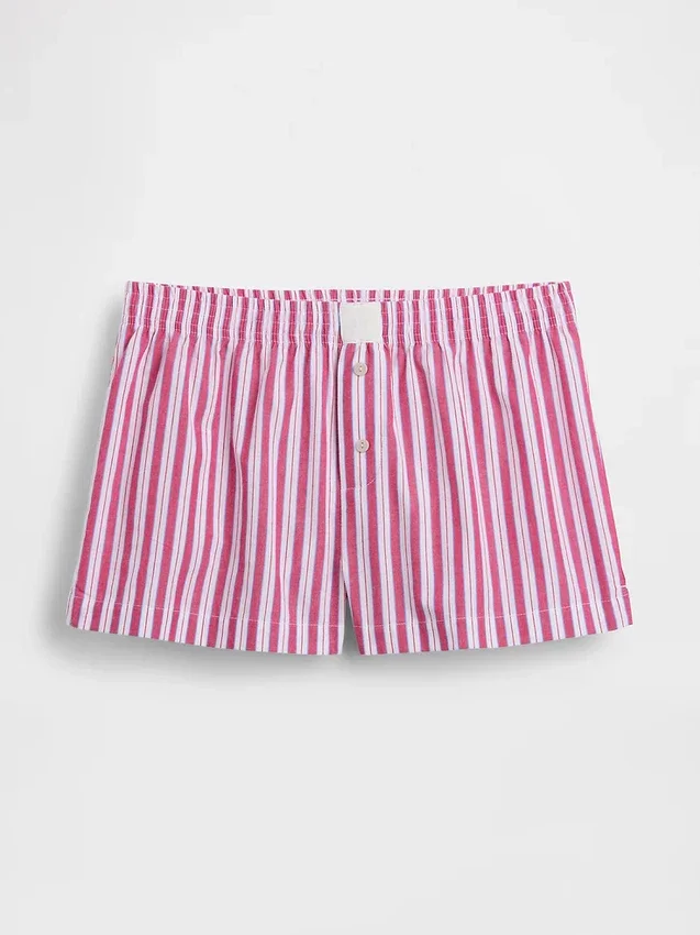 Poplin Pj Boxer Shorts