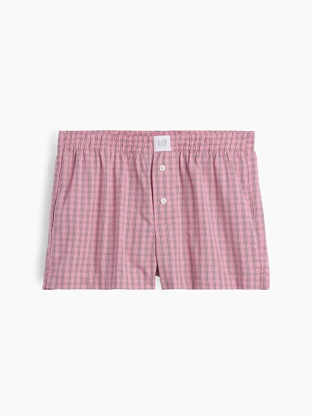 Poplin Pj Boxer Shorts