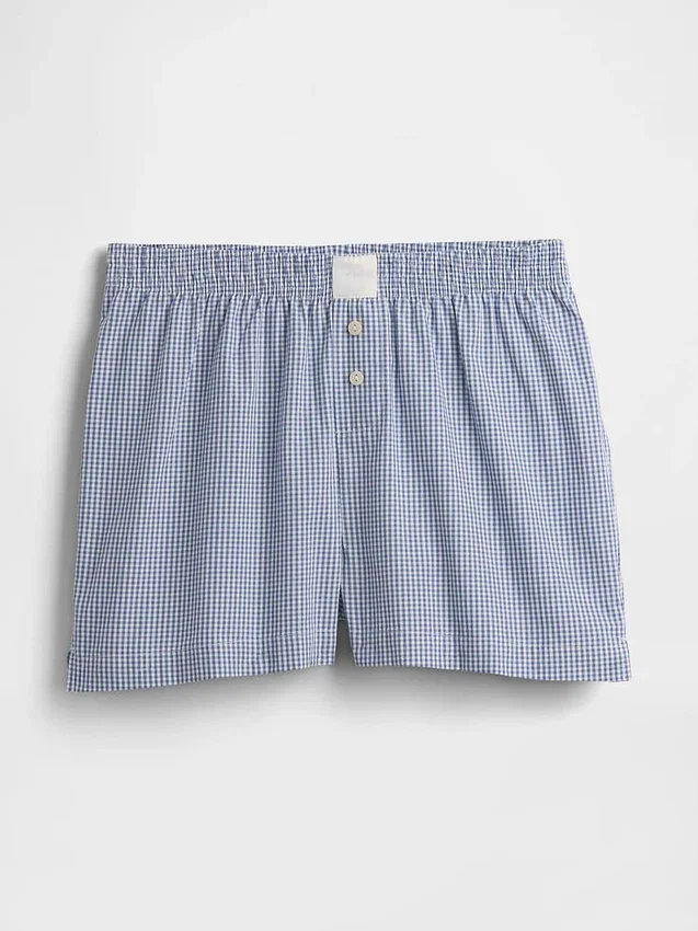 Poplin Pj Boxer Shorts