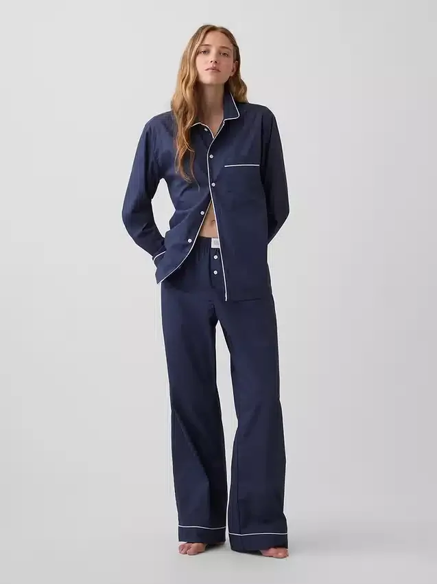 Poplin Pj Pants