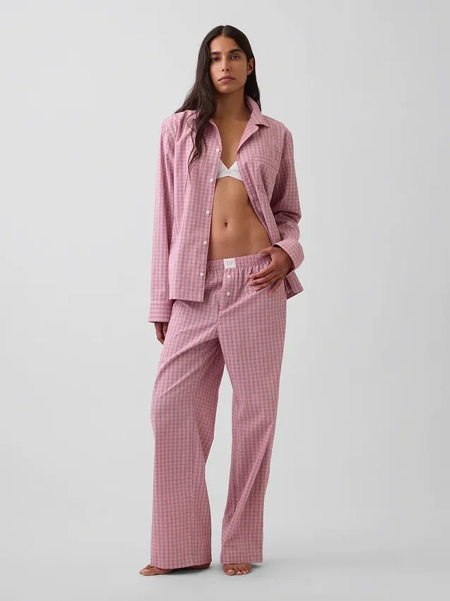 Poplin Pj Pants