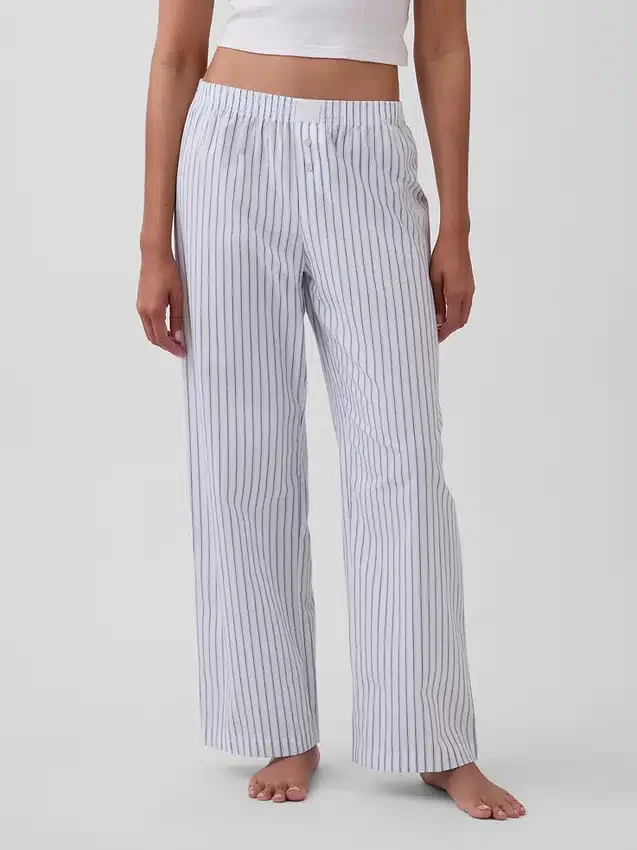 Poplin Pj Pants