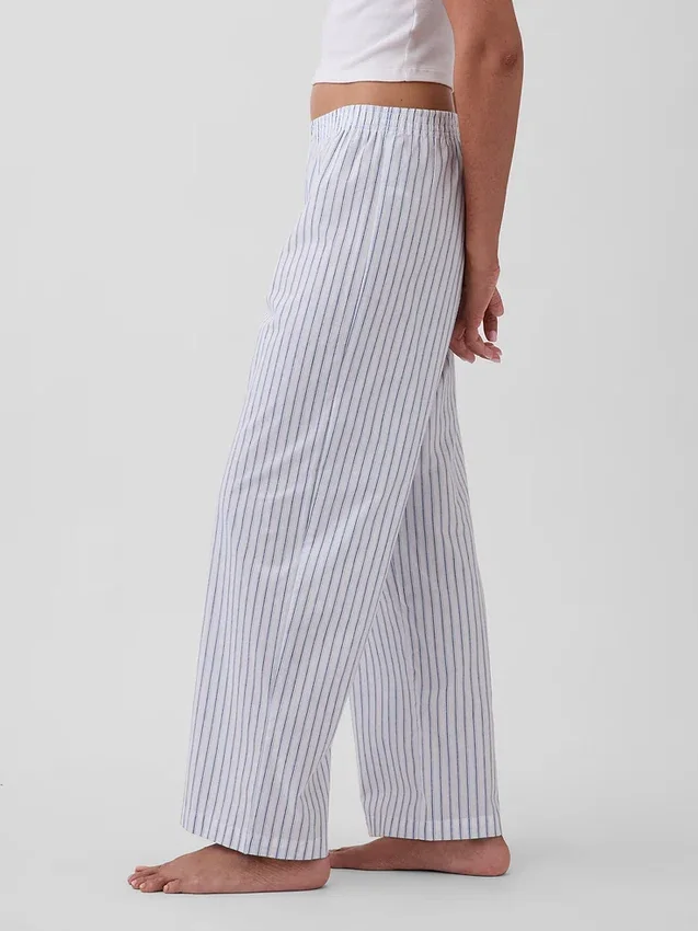 Poplin Pj Pants