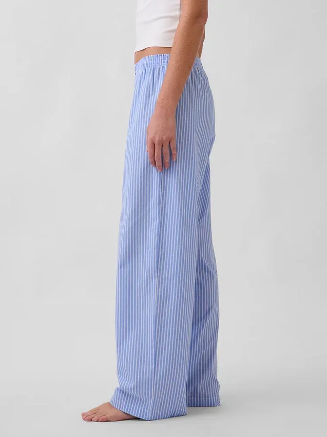 Poplin Pj Pants