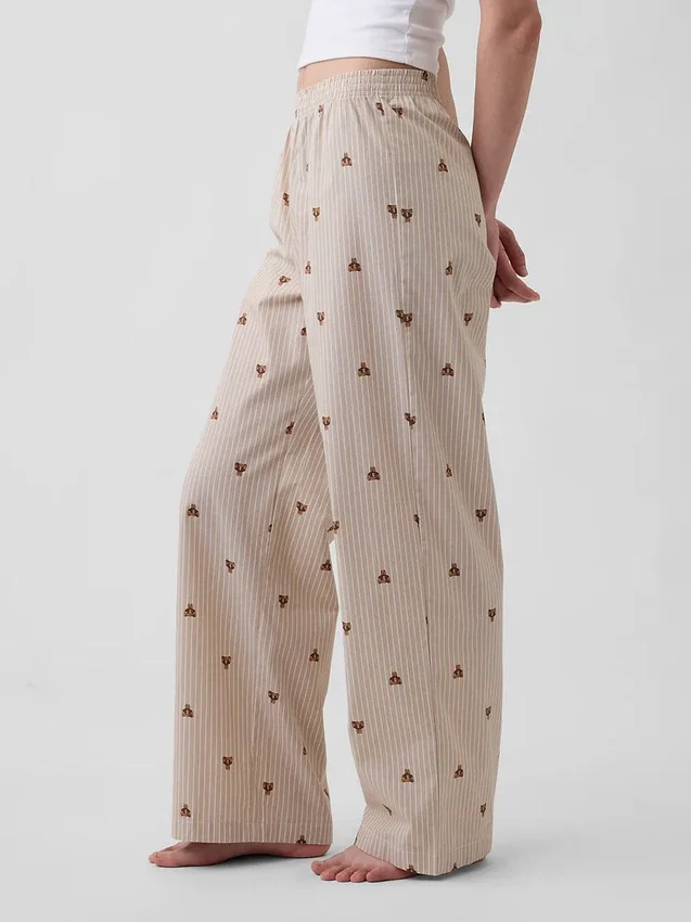 Poplin Pj Pants