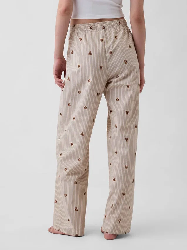 Poplin Pj Pants