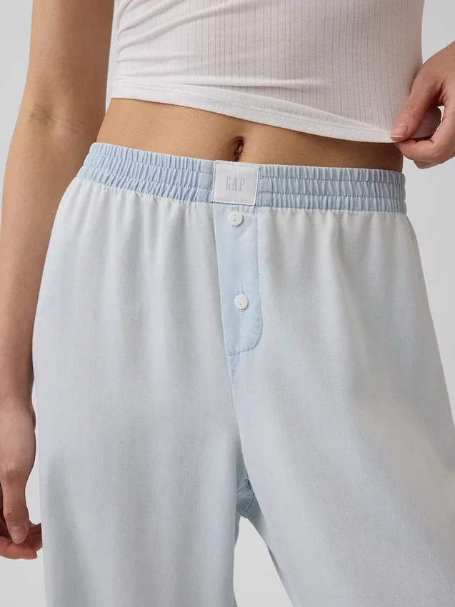 Poplin Pj Pants