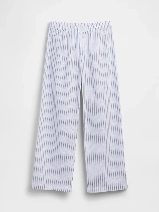 Poplin Pj Pants