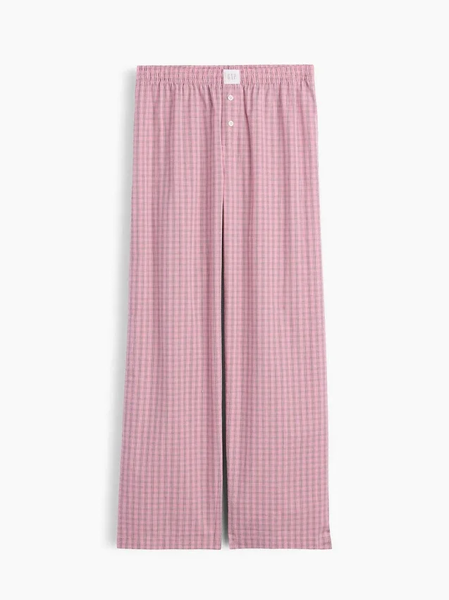 Poplin Pj Pants