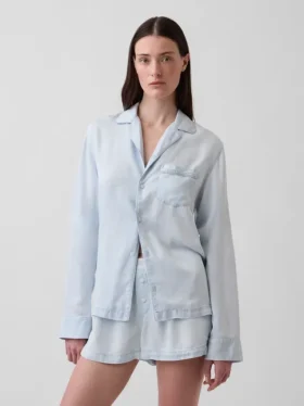 Poplin Pj Shirt