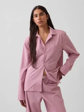 Poplin Pj Shirt