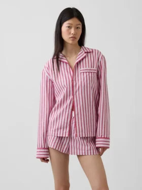 Poplin Pj Shirt