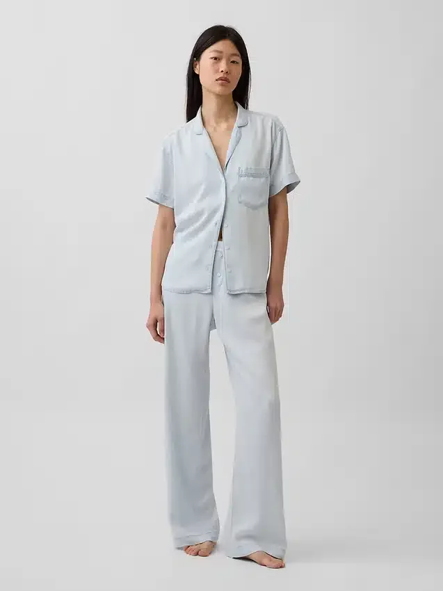 Poplin Pj Shirt