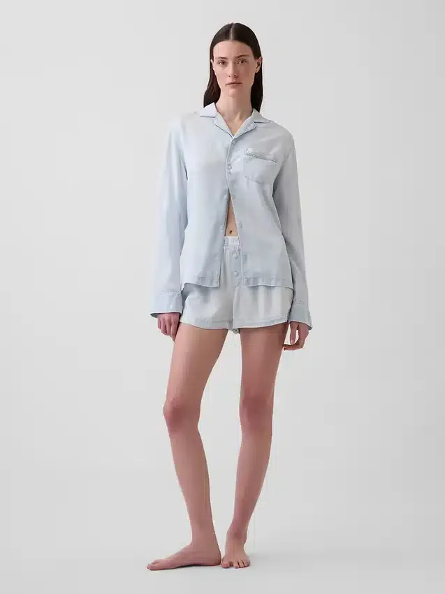 Poplin Pj Shirt