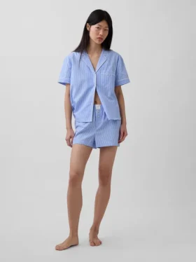 Poplin Pj Boxer Shorts