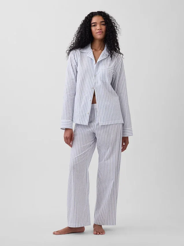Poplin Pj Pants