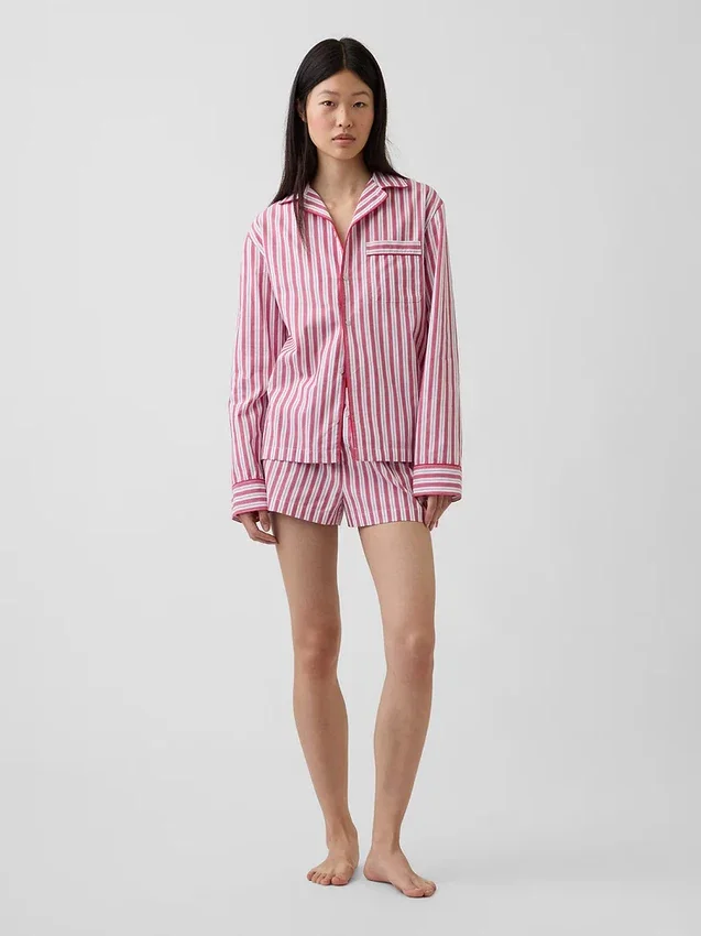 Poplin Pj Shirt
