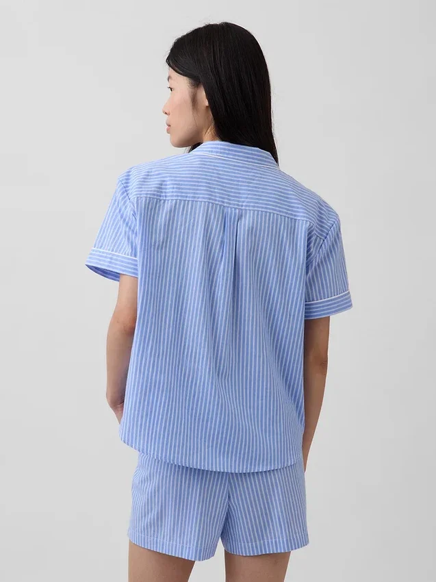 Poplin Pj Shirt