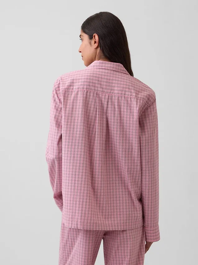 Poplin Pj Shirt