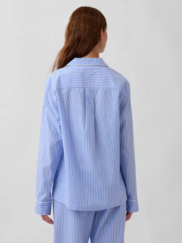 Poplin Pj Shirt