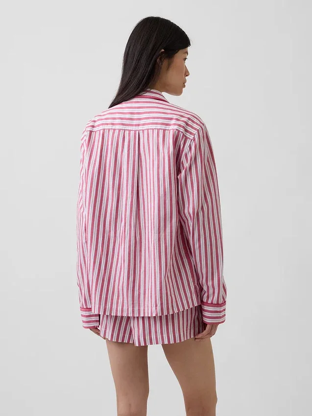 Poplin Pj Shirt