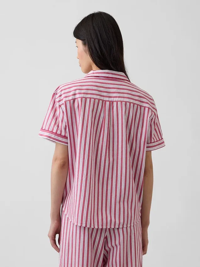 Poplin Pj Shirt