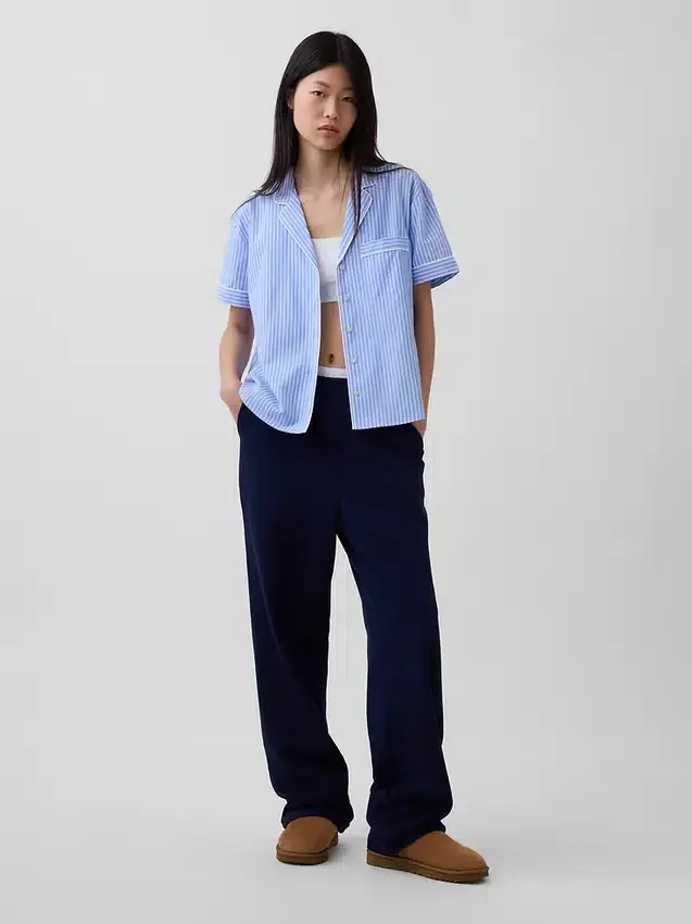 Poplin Pj Shirt