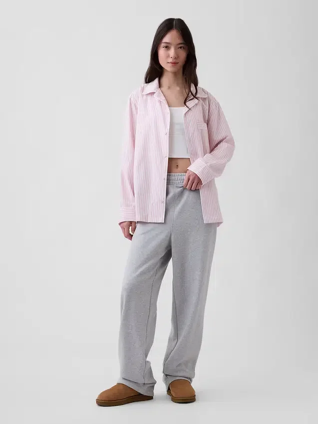 Poplin Pj Shirt