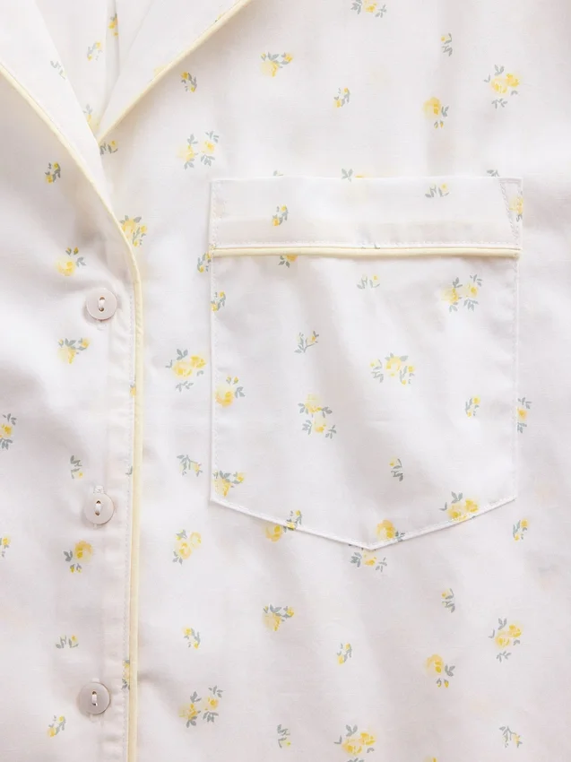 Poplin Pj Shirt
