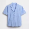 Poplin Pj Shirt