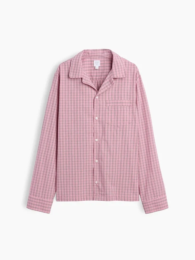 Poplin Pj Shirt