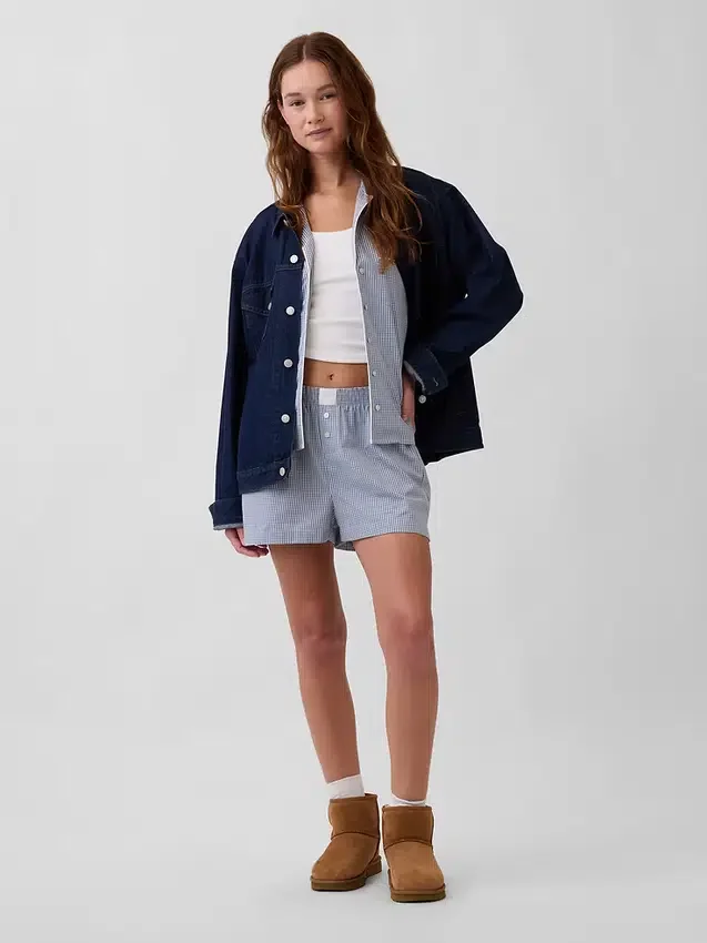 Poplin Pj Shirt