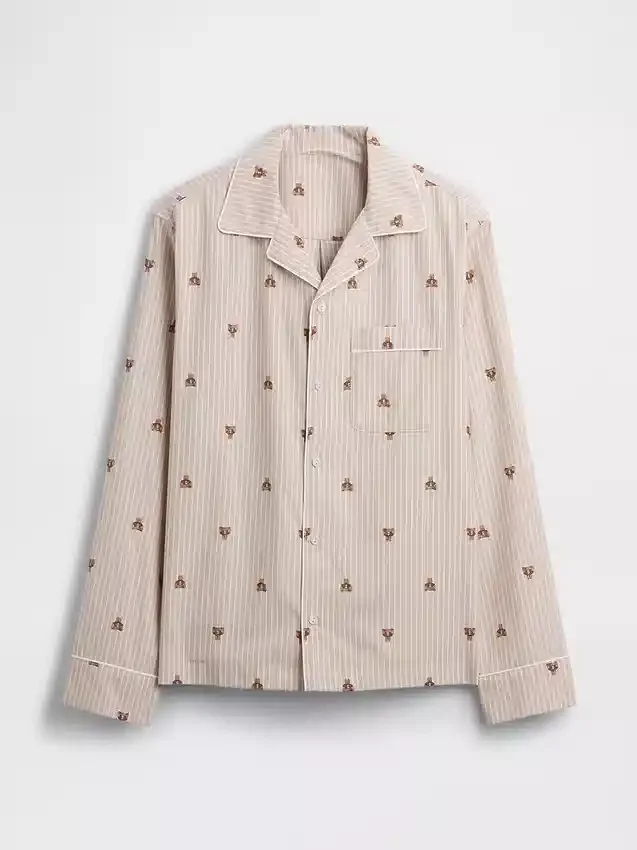 Poplin Pj Shirt
