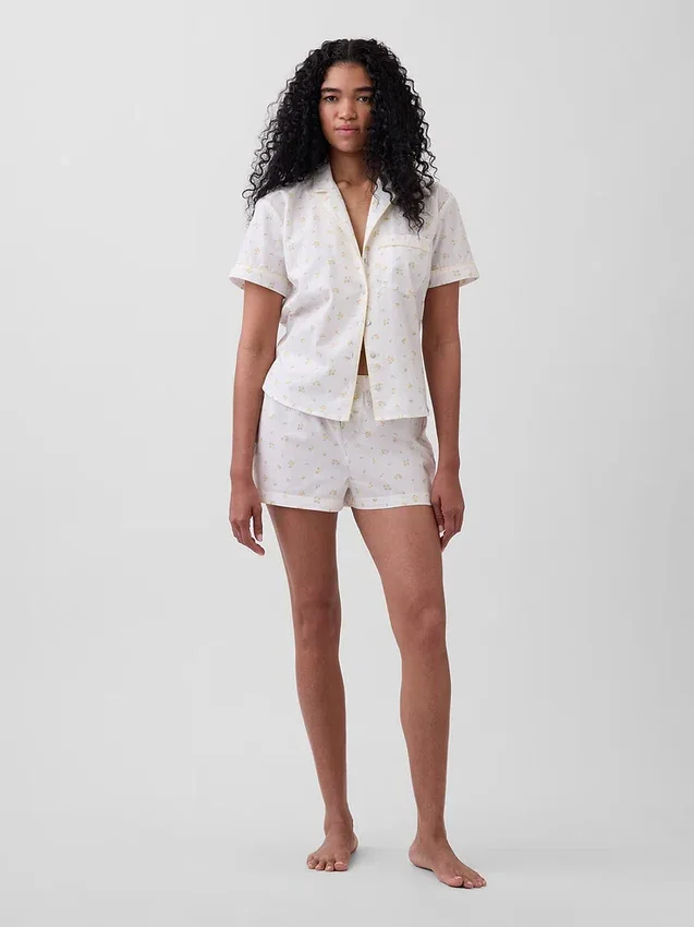 Poplin Pj Shirt