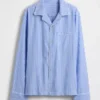 Poplin Pj Shirt