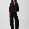 Poplin Popover Top