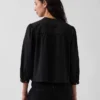 Poplin Popover Top